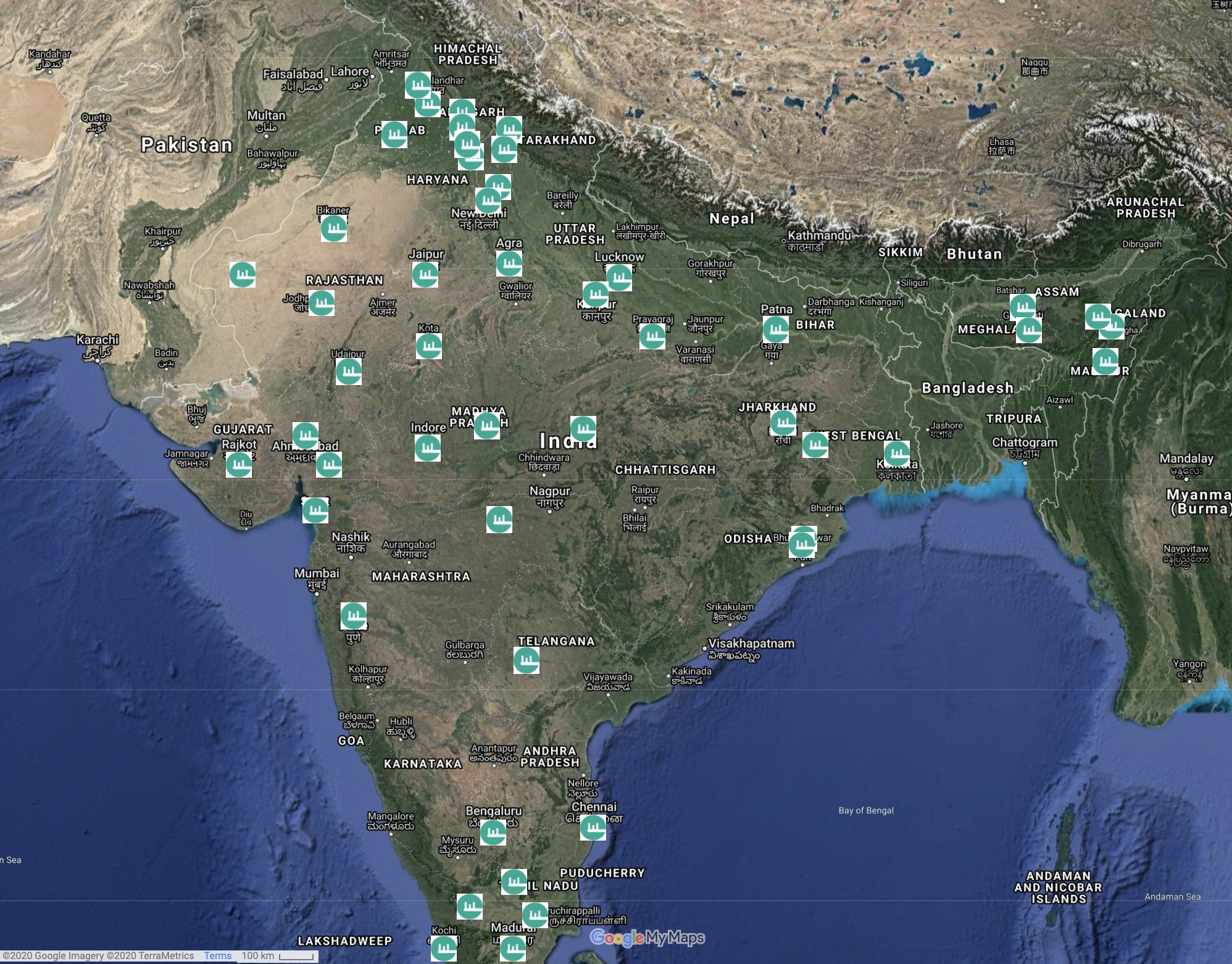 Wizikey Local cities in India 