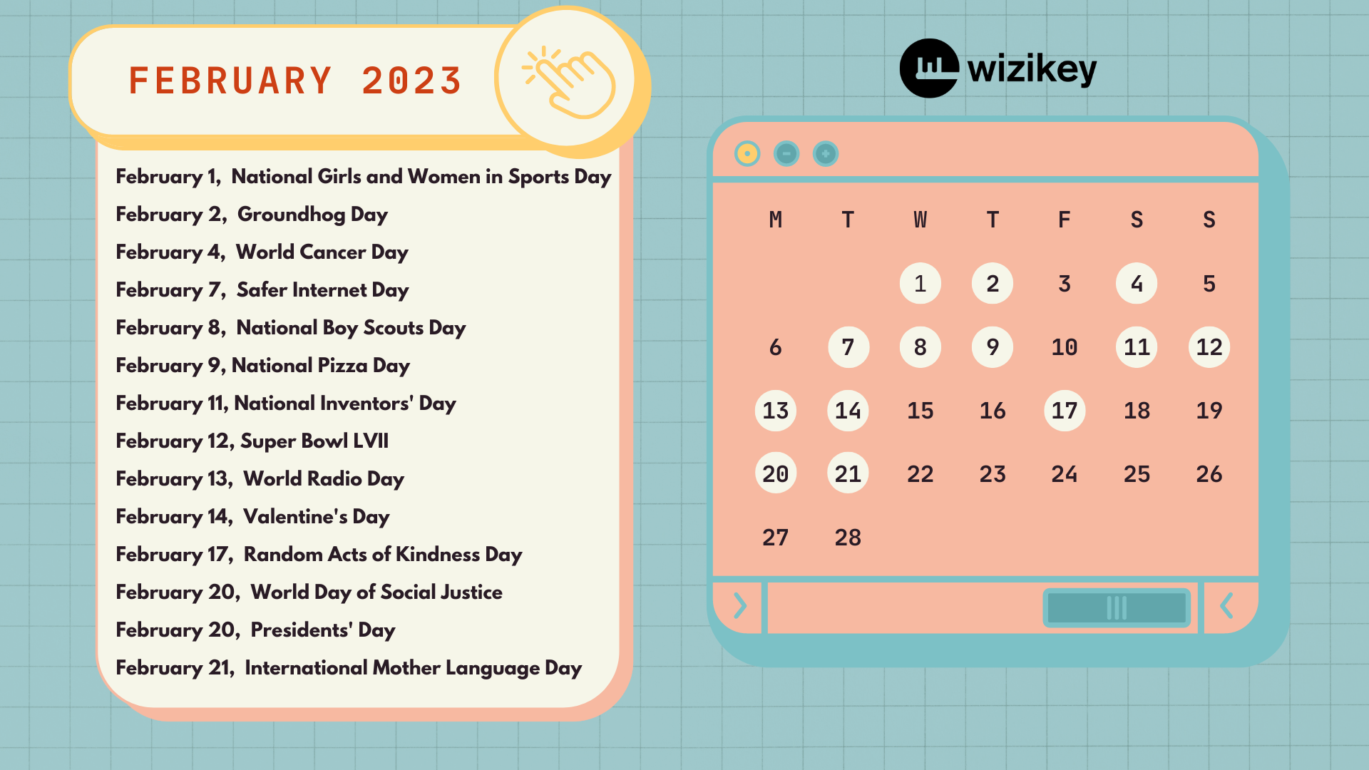 February Social Media Calendar 2024 2024 CALENDAR PRINTABLE