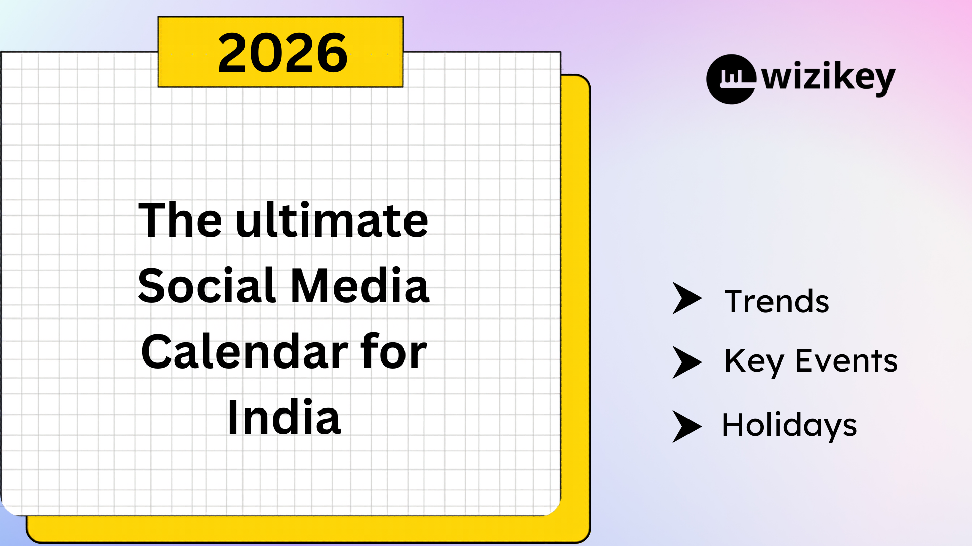 The Ultimate Social Media Calendar for 2026 for India